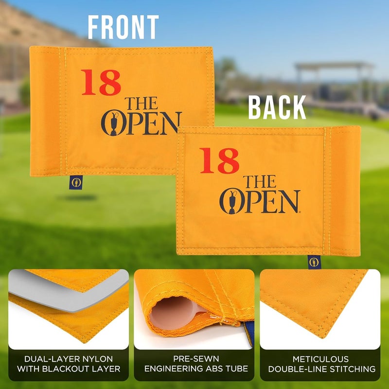 COGOLFING 2025 Themed Mini Golf Flag, 8x6 Inch, Double-Sided Silk-Printed, Durable 420D Nylon, Ideal for Backyard Practice Putting Green - Image 5